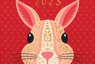 Chinese New Year - White Rabbit